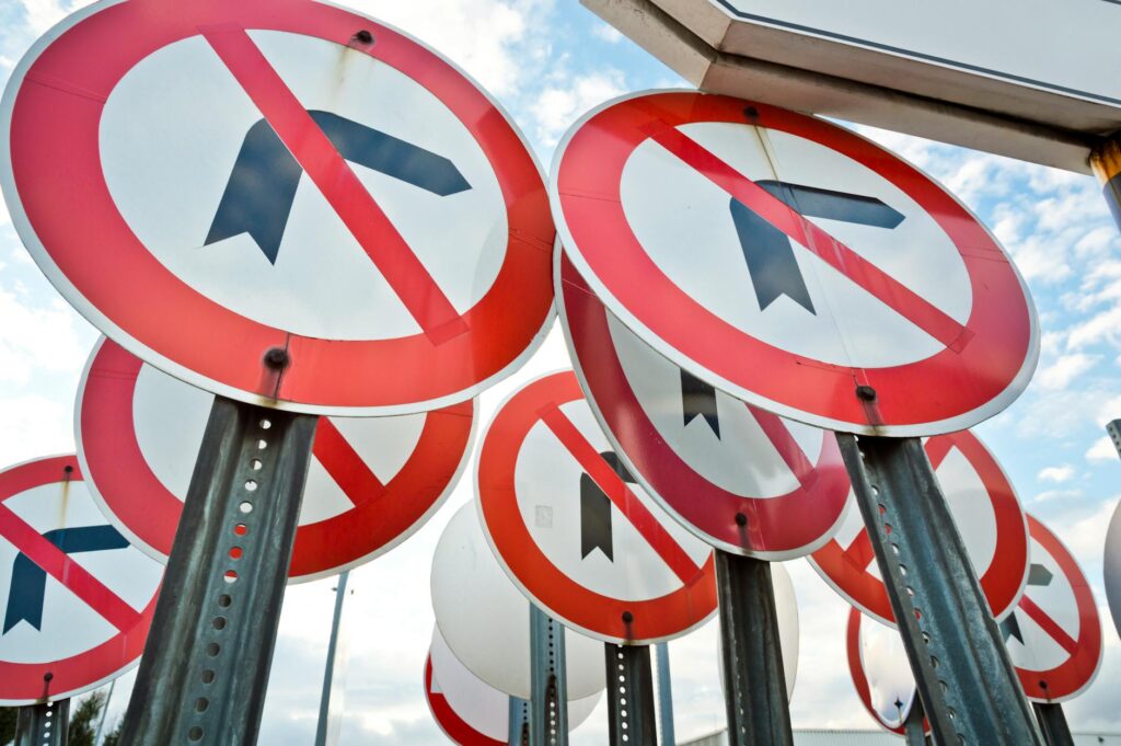 A visual of common traffic signs that might lead to violations. — appeals traffic violations Las Vegas