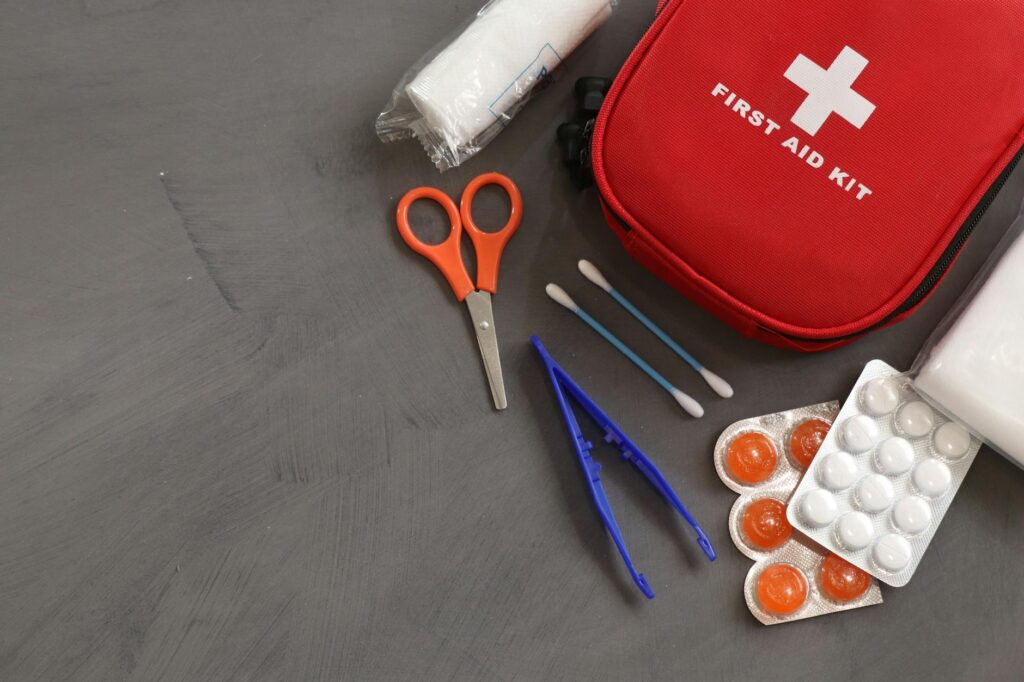 A close-up of a roadside assistance kit including emergency tools. — cheap towing Las Vegas guide