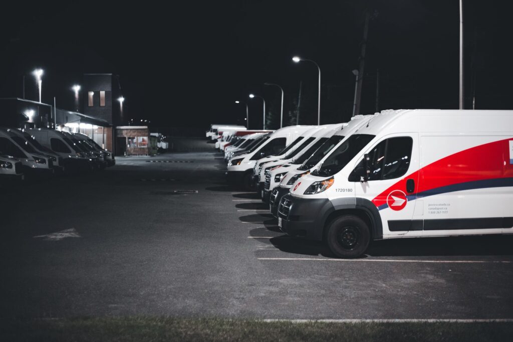 A fuel delivery van parked beside a stranded vehicle in Las Vegas. — fuel delivery las vegas