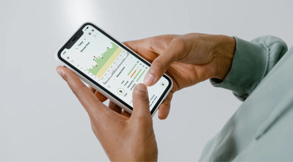 A smartphone displaying a fuel tracking app. — out of gas las vegas