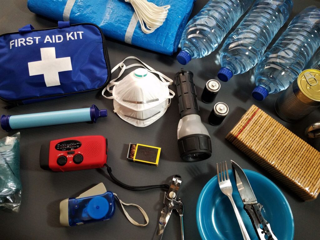 Image of an emergency kit for road safety — emergency towing Las Vegas