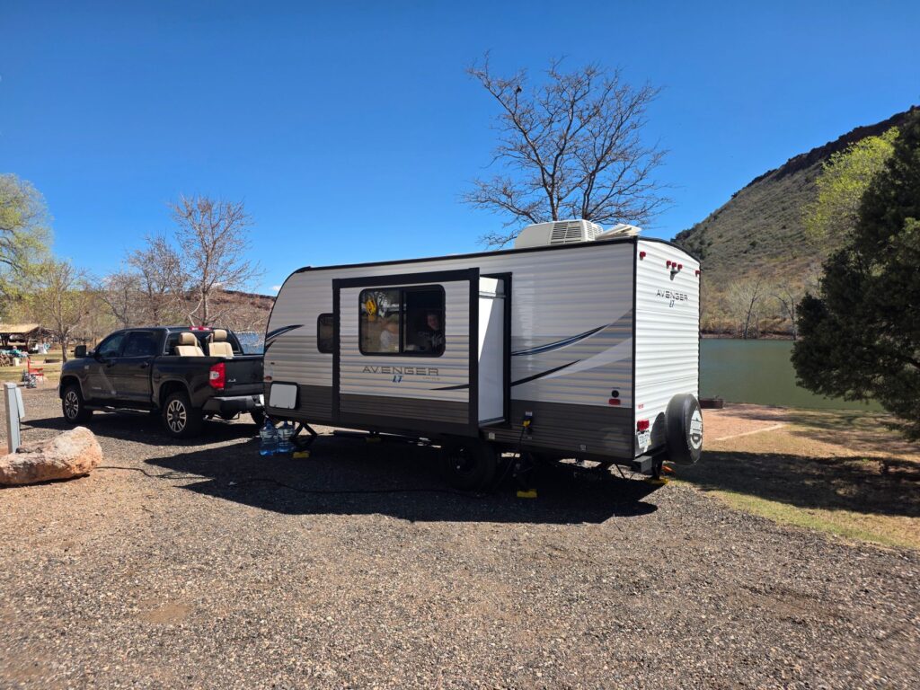 Visual representation of safety precautions for towing RVs. — cheap RV towing Las Vegas